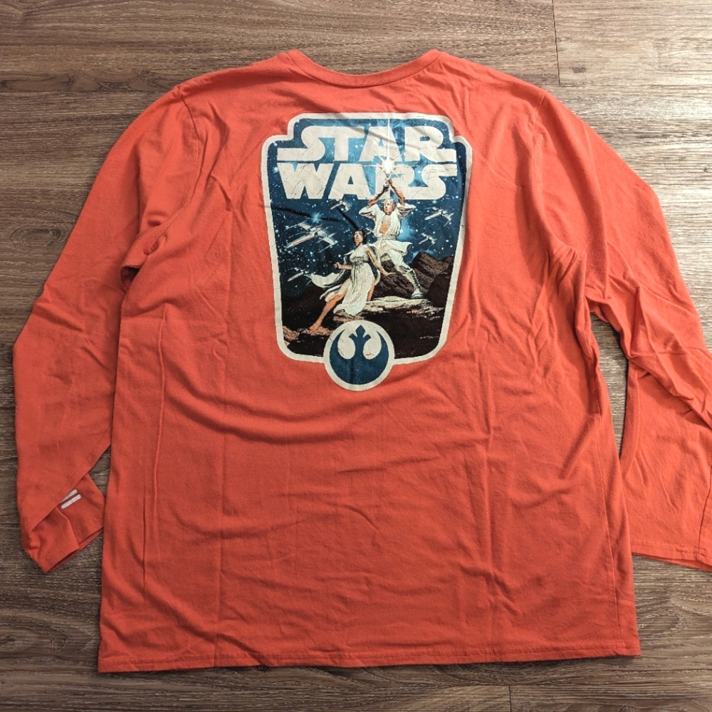 Star Wars vintage style graphic long sleeve shirt XL